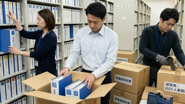 全国対応の書類集荷サービスとオンサイトスキャン